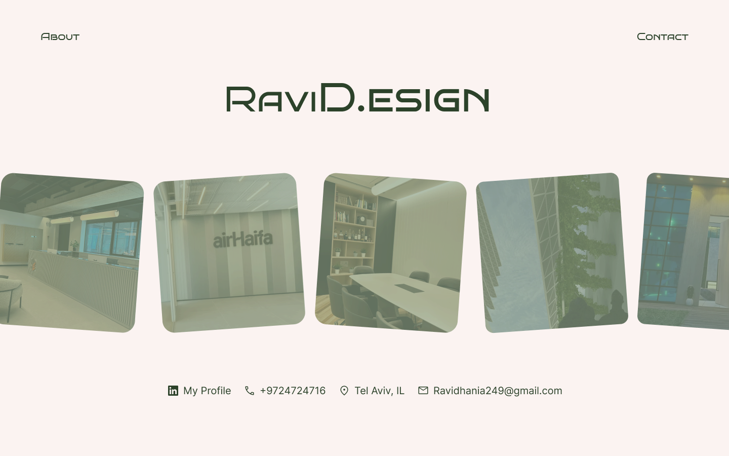 RaviD.esign preview